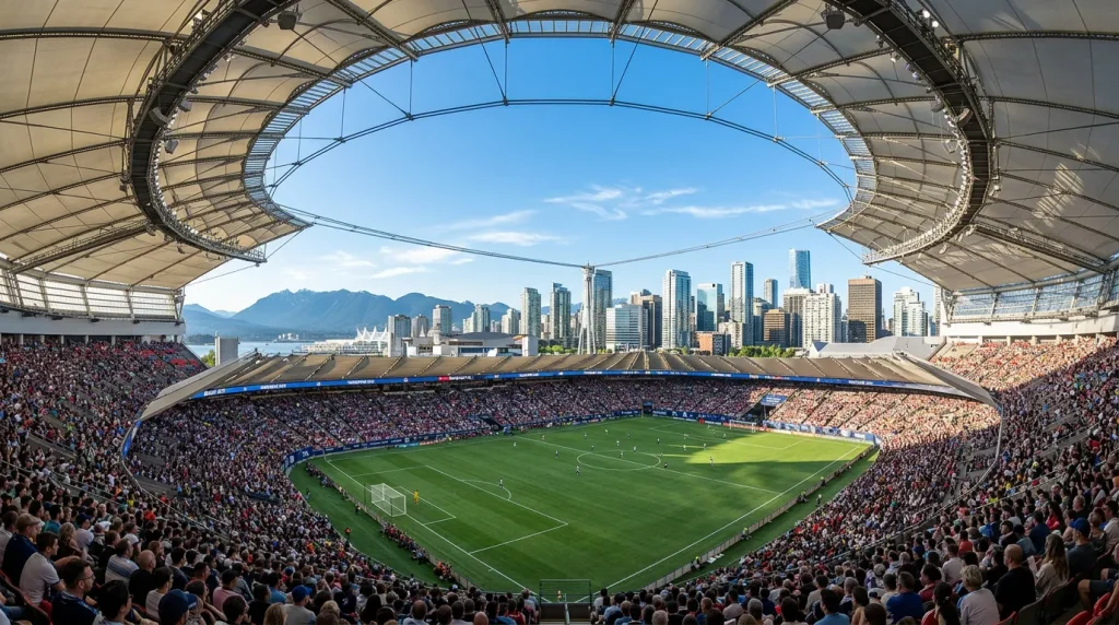 BC Place in Vancouver hosts two of Canada's World Cup group stage matches including the decisive Switzerland fixture