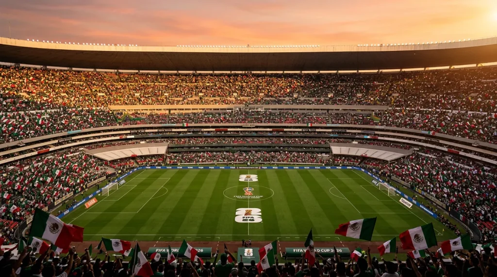 Group A opens the 2026 World Cup with Mexico facing South Africa at the historic Estadio Azteca